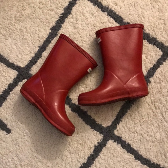 Hunter Other - Red Hunter boots